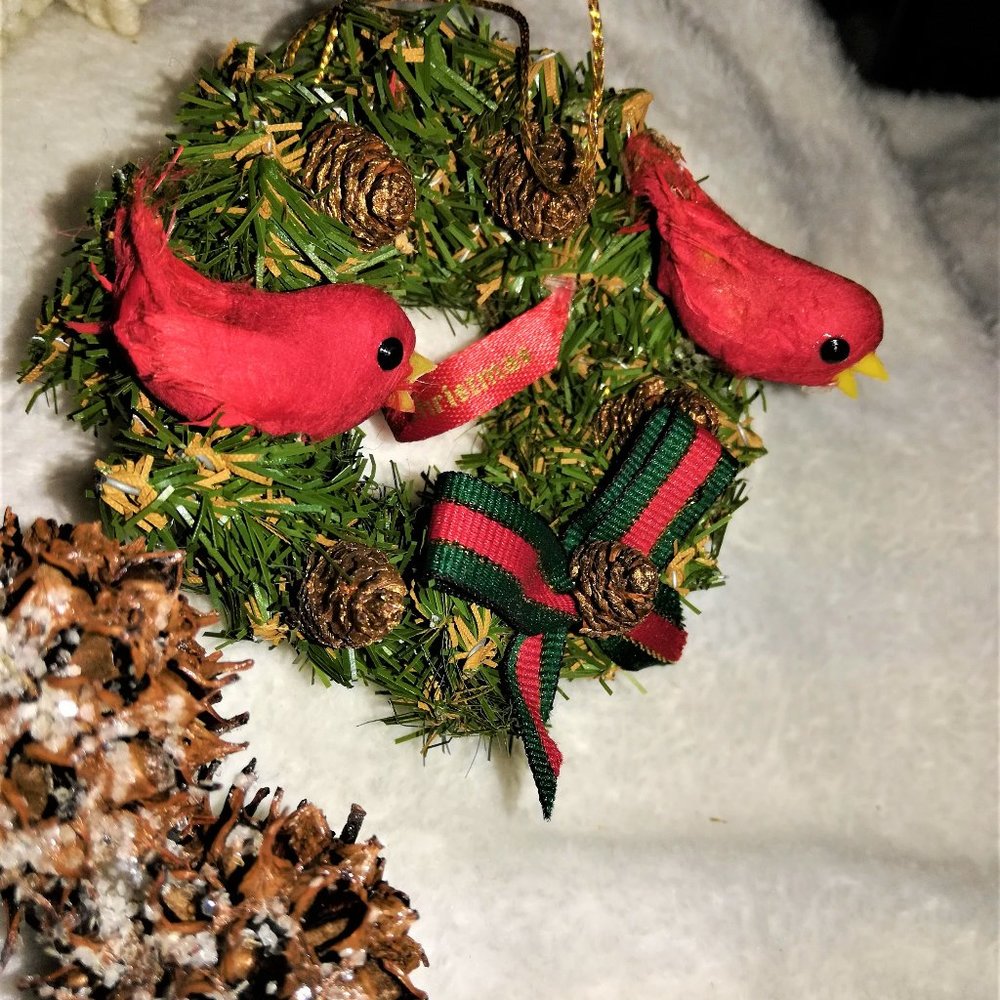 Lot of nature Chrismas Ornamaments